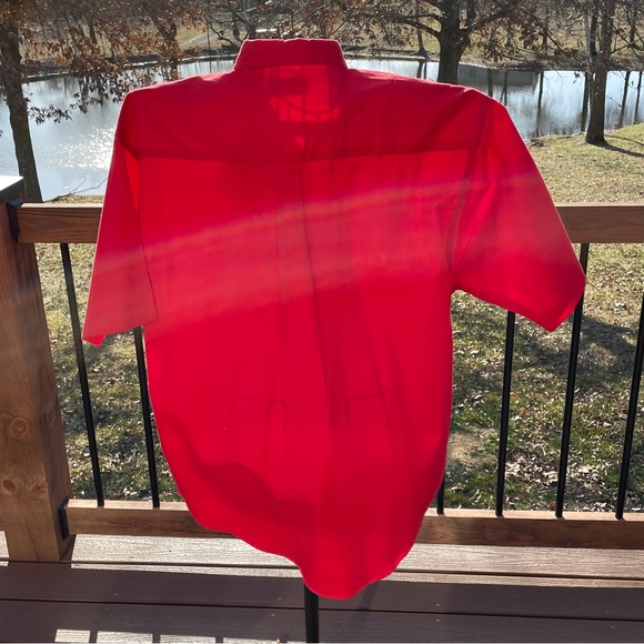 DALE EARNHARDT JR #8 Red Button Down Shirt NASCAR RACING SHIRT XL New Old Stock - Picture 4 of 8